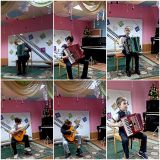 Учащиеся   отделения народных инструментов