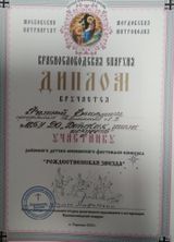 2023г Сережкина В. диплом участника
