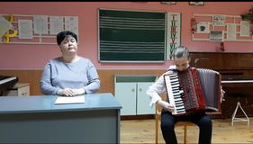Преподаватель Долганина ЕВ и учащаяся 6 класса Филатова Софья