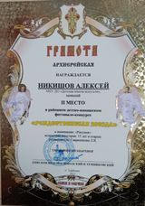 2023 г. Никишов Алексей