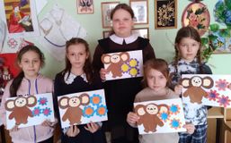 класс преп. Гаврюшковой Л.В. - учащиеся в "Творческой мастерской "