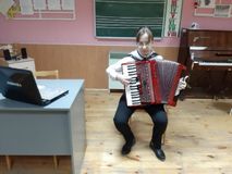 14.11.2022. Урок в классе аккордеона
