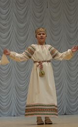 "Звонкие голоса". Выступление на сцене