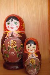 матрешки (роспись по дереву) 