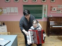 14.11.2022. Урок в классе аккордеона