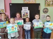 учащиеся класса живописи