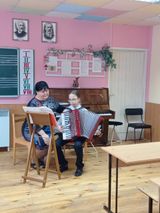 преп. Долганина Е.В.  на открытом уроке с Филатовой Софьей